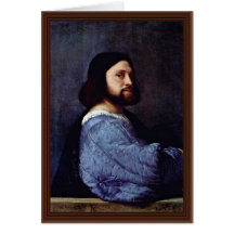 Retrato de un hombre (L'Ariosto) por Tizian Felicitacion