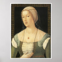 Retrato de una mujer joven, C. 1508 Impresiones