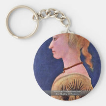 Retrato de una señora (Francisca Galli?) Llavero Personalizado