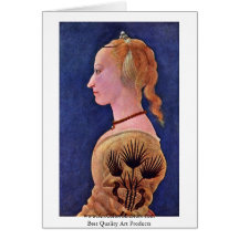 Retrato de una señora (Francisca Galli?) Felicitaciones