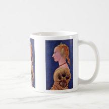 Retrato de una señora (Francisca Galli?) Tazas