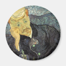 Retrato de Van Gogh del Dr. Gachet Iman De Nevera