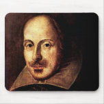 Retrato de William Shakespeare Tapete De Raton
