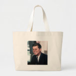 Retrato del color de la Casa Blanca de John F. Ken Bolsas Lienzo
