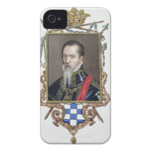 Retrato del duque de Fernando Alvarez de Toledo de iPhone 4 Case-Mate Cobertura