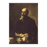 Retrato del escultor ciego, Gambazo 1632 Lienzo Envuelto Para Galerias