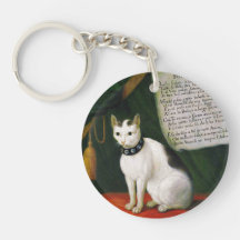 Retrato del gato Armellino Llaveros
