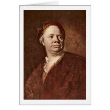 Retrato del hombre mayor de Peter Juan Brandl Tarjetón