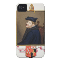 Retrato del obispo de Edmund Bonner (c.1500-69) de iPhone 4 Protectores