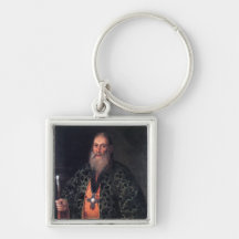 Retrato del padre Fyodor Dubyansky Llaveros Personalizados