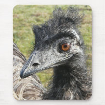 Retrato del perfil del Emu Tapete De Ratones