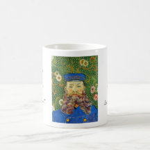 Retrato del vinc de José Rouli Van Gogh del carter Taza De Café