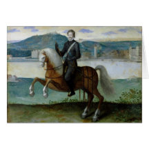 Retrato ecuestre del rey de Enrique IV de Felicitaciones