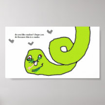 Retrato exacto de la serpiente posters