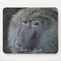 Retrato (femenino) verde oliva Mousepad de la faun