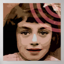 retrato muchacha poster