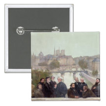 Retratos de artistas franceses y de autores pins