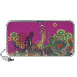 ♥♥♥♥ retro de PixDezines DJ Mini Altavoz
