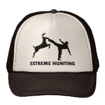 Retroceso extremo del karate de los ciervos de la  gorros  