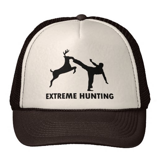 Retroceso extremo del karate de los ciervos de la  gorros  