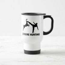 Retroceso extremo del karate de los ciervos de la  tazas