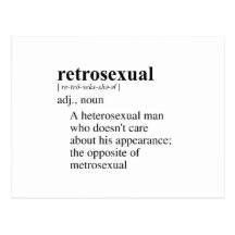 RETROSEXUAL POSTAL