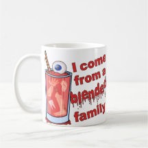 Retruécano mezclado divertido de la familia tazas de café
