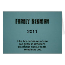 Reunión de familia 2011 tarjeton