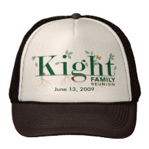 Reunión de familia de Kight 2009 Gorro De Camionero