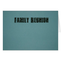 Reunión de familia felicitación