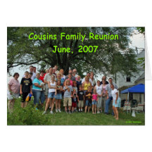 Reunión de los primos, 2007 felicitaciones
