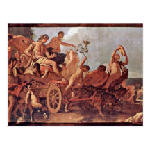 Reunión del Bacchus y de Ariadne de Ricci Sebastia Tarjetas Postales