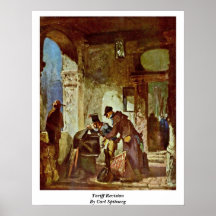 Revisión de la tarifa de Carl Spitzweg Posters