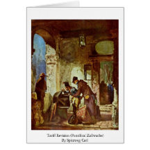 Revisión de la tarifa (Zollwache pontifical) Tarjetón