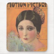 Revista 1924 de la película de Marr del La de Barb Tapetes De Ratones
