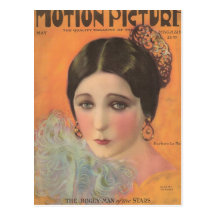 Revista 1924 de la película de Marr del La de Barb Postal