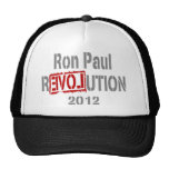 Revolución 2012 de Ron Paul Gorras De Camionero
