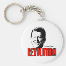 Revolución de Reagan Llaveros Personalizados