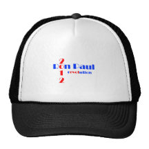 Revolución de Ron Paul 2012 Gorros Bordados