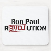 Revolución de Ron Paul Alfombrillas De Ratón