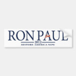 Revolución de Ron Paul Pegatina De Parachoque