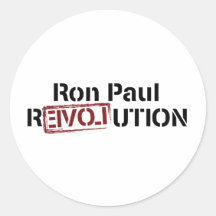 Revolución de Ron Paul Pegatinas