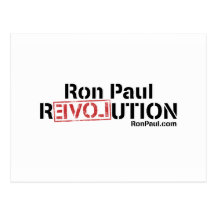 Revolución de Ron Paul Postales