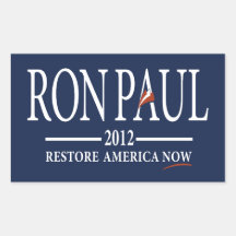 Revolución de Ron Paul Rectangular Altavoces