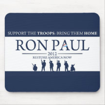 Revolución de Ron Paul Tapetes De Ratón