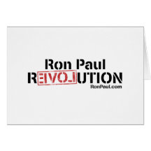 Revolución de Ron Paul Tarjetón