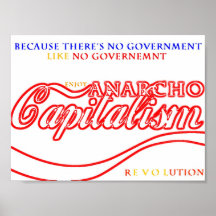 Revolución del capitalista de Anarcho Posters