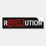 Revolución Pegatina De Parachoque