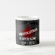 ¡Revolution1024x768, COMIENZO AHORA! GOP/2010 Taza