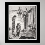 Rey Arturo Poster de Beardsley